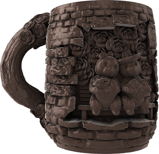 Digital Creative Works - Teddy Bear Mug #5 - Prop/Decoration/Seasonal