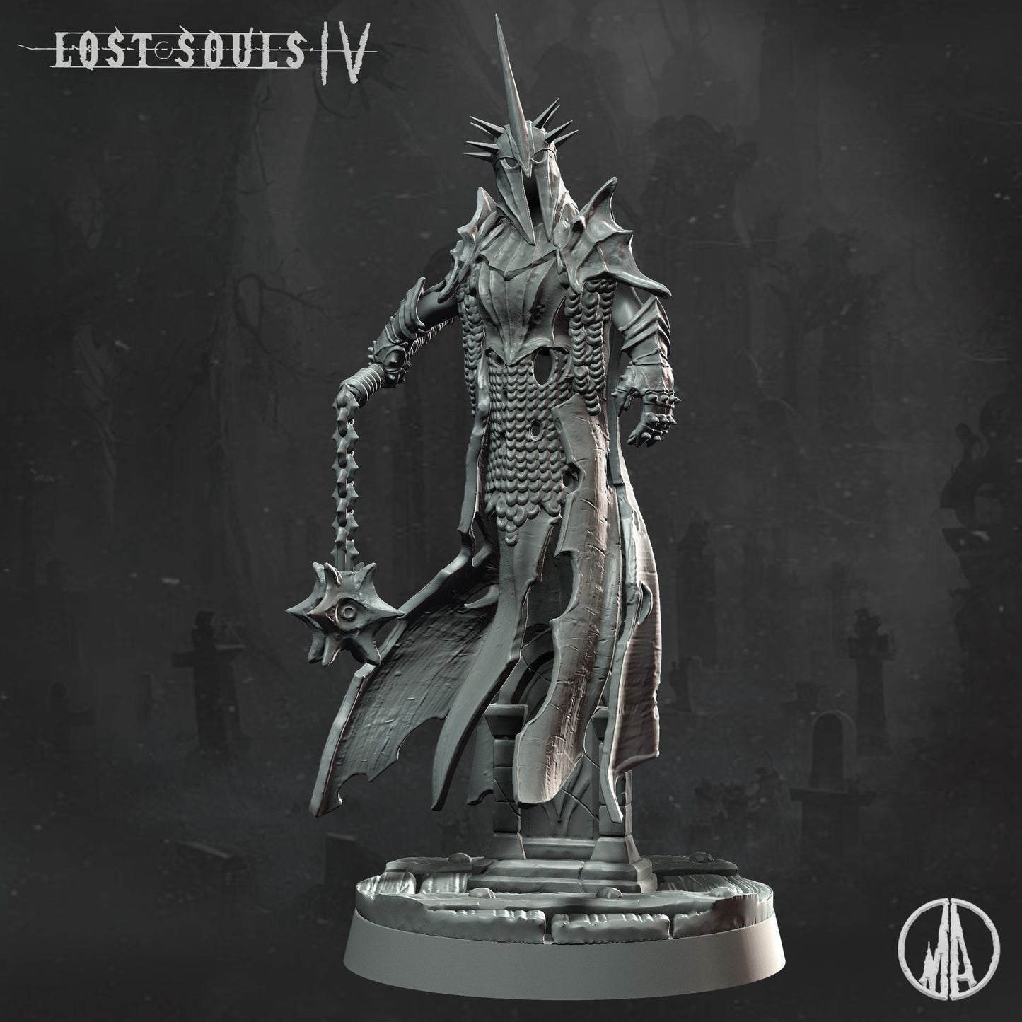 Monolith Arts - Lost Souls IV - Lurking Spirit #2 - DnD/TTRPG Figure/Miniature