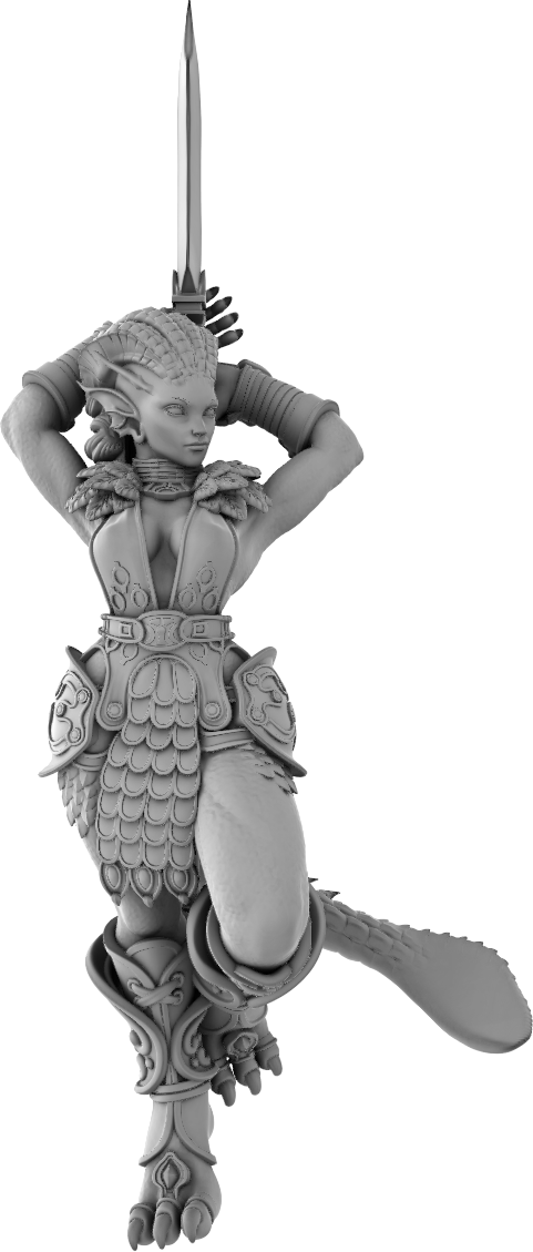 Jugglers Miniatures - Dragonborn Bard #3 - DnD/TTRPG/Roleplaying/Wargames
