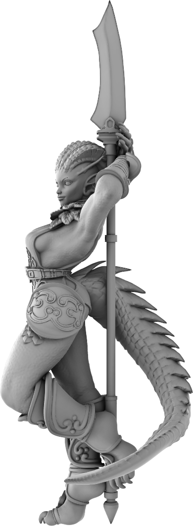 Jugglers Miniatures - Dragonborn Bard #3 - DnD/TTRPG/Roleplaying/Wargames
