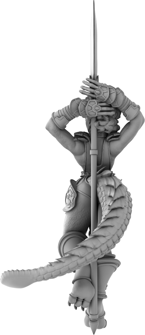 Jugglers Miniatures - Dragonborn Bard #3 - DnD/TTRPG/Roleplaying/Wargames