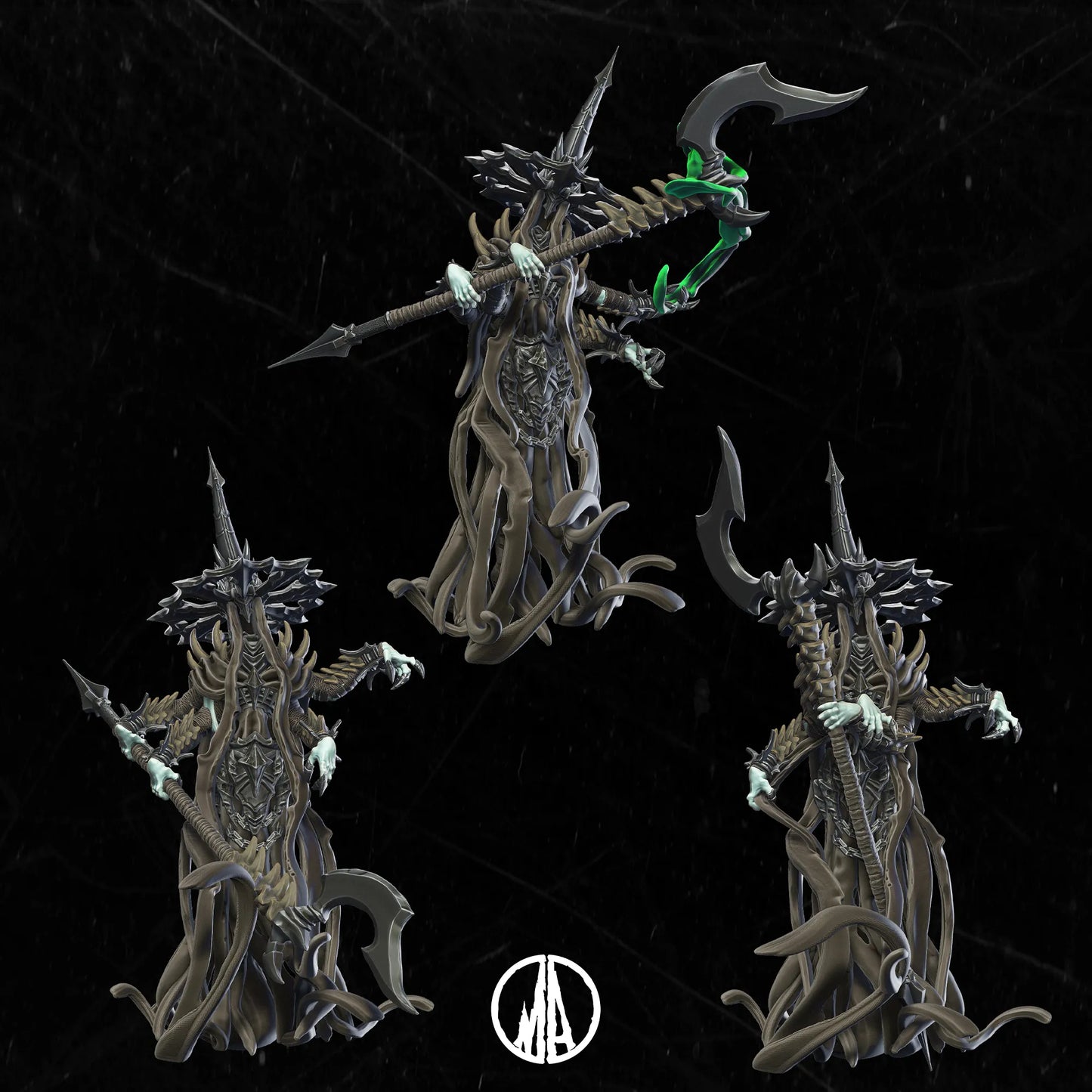 Monolith Arts - Lost Souls II - Mad Wizard - DnD/TTRPG Figure/Miniature