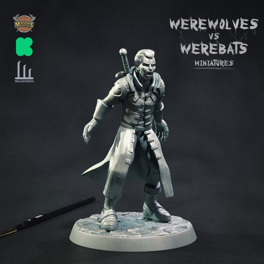 Masons Miniatures - Vampire #2 - DnD/TTRPG Figure/Miniature