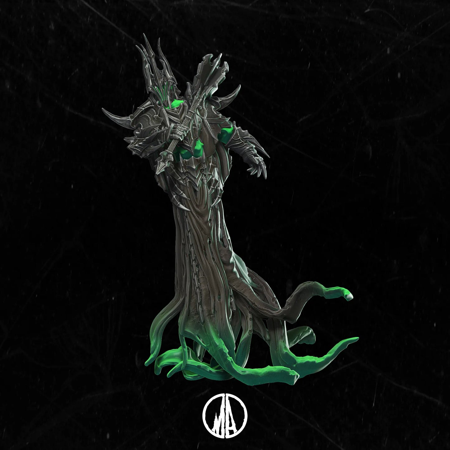 Monolith Arts - Lost Souls II - Malicious Wraith - DnD/TTRPG Figure/Miniature