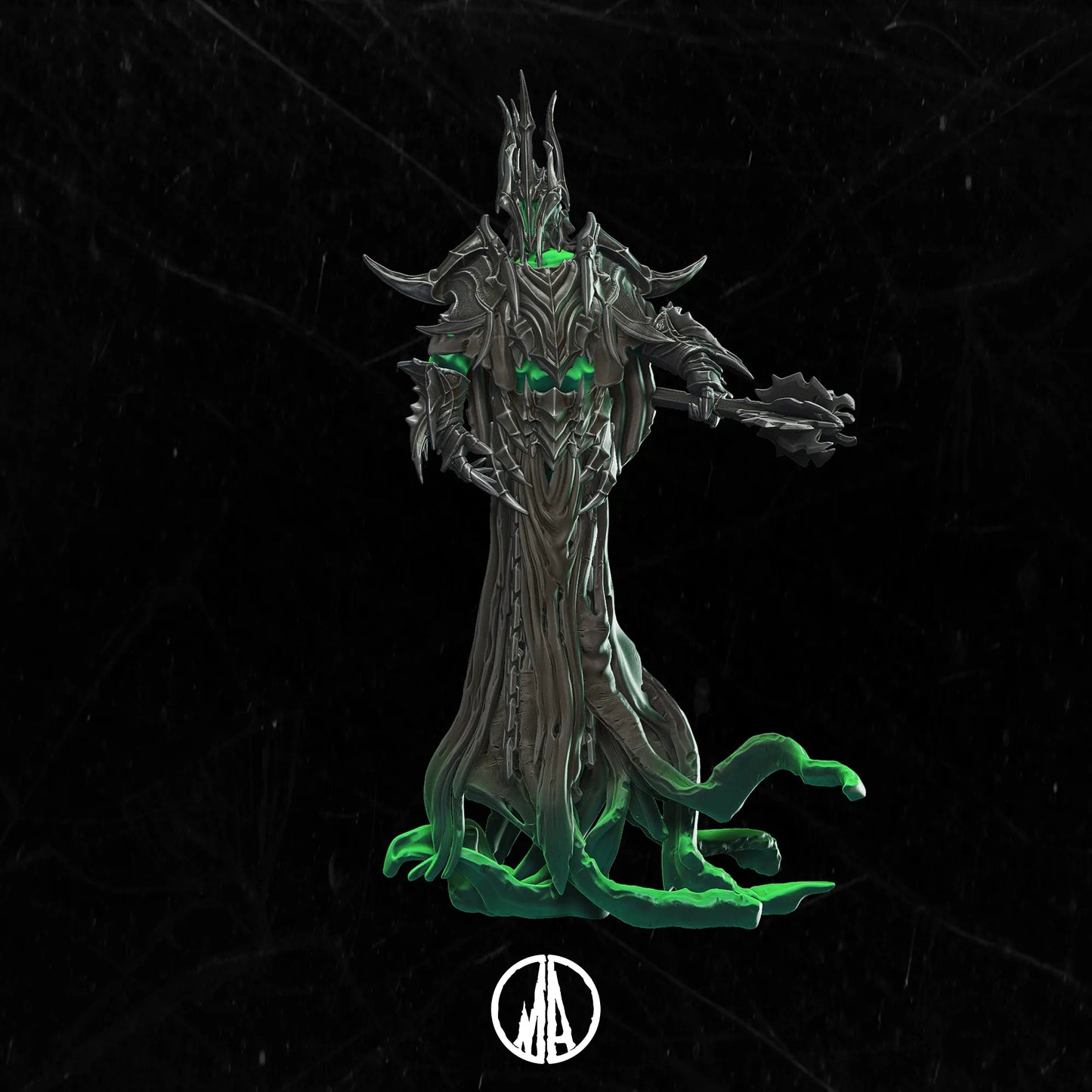 Monolith Arts - Lost Souls II - Malicious Wraith - DnD/TTRPG Figure/Miniature