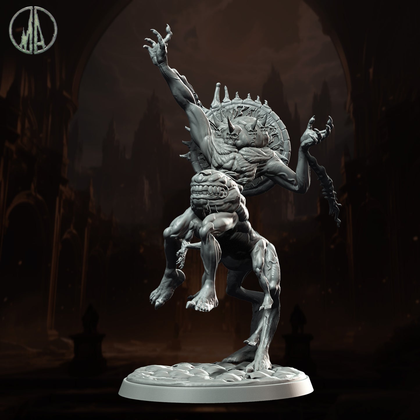 Monolith Arts - Underworld Creatures - Mammon #1 - DnD/TTRPG Figure/Miniature
