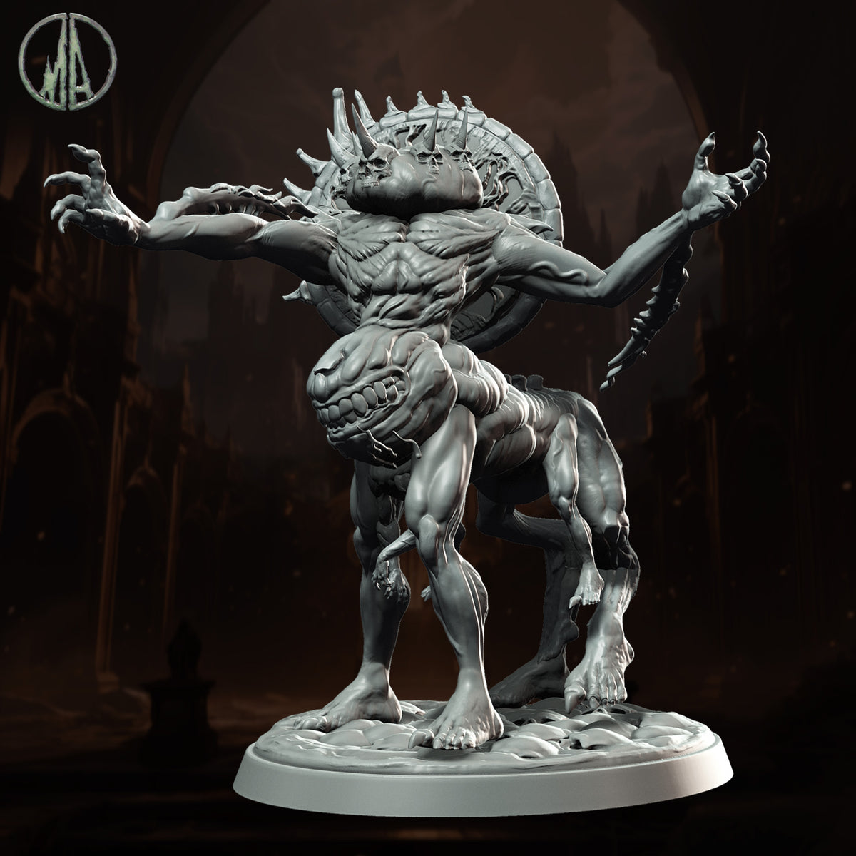 Monolith Arts - Underworld Creatures - Mammon #2 - DnD/TTRPG Figure/Miniature