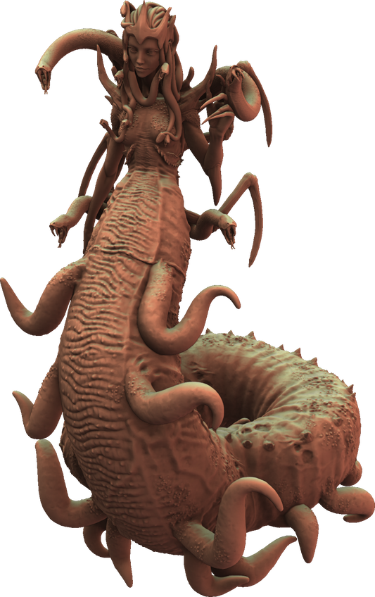 Crippled God Foundry - Shadowcurse - Medusa - DnD/TTRPG Figure/Miniature