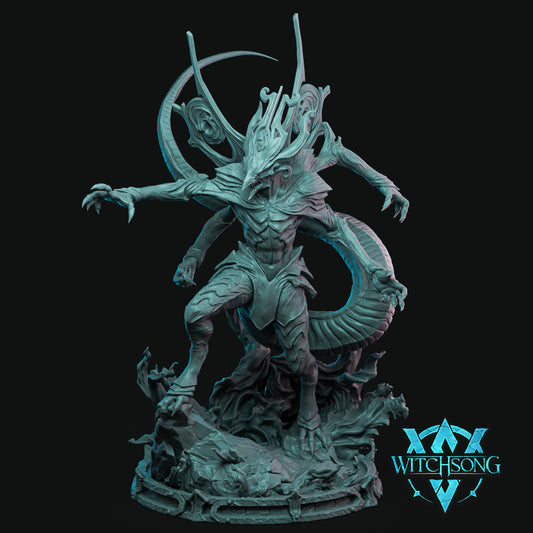 Witchsong Miniatures - Hellforged - Mek'herot, Prince of the Abyss - Helios3DPrinting