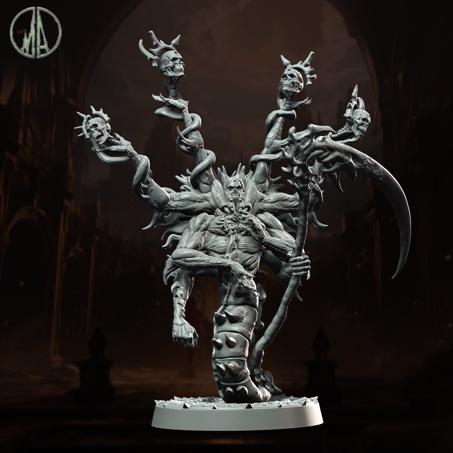 Monolith Arts - Underworld Creatures - Mephiron #1 - DnD/TTRPG Figure/Miniature
