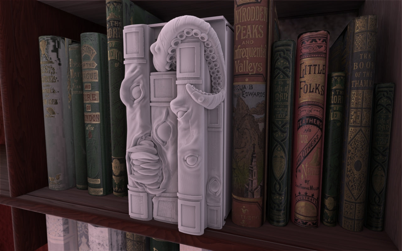 Crosslances - Book Nook/Shelf Insert - Mimic #2