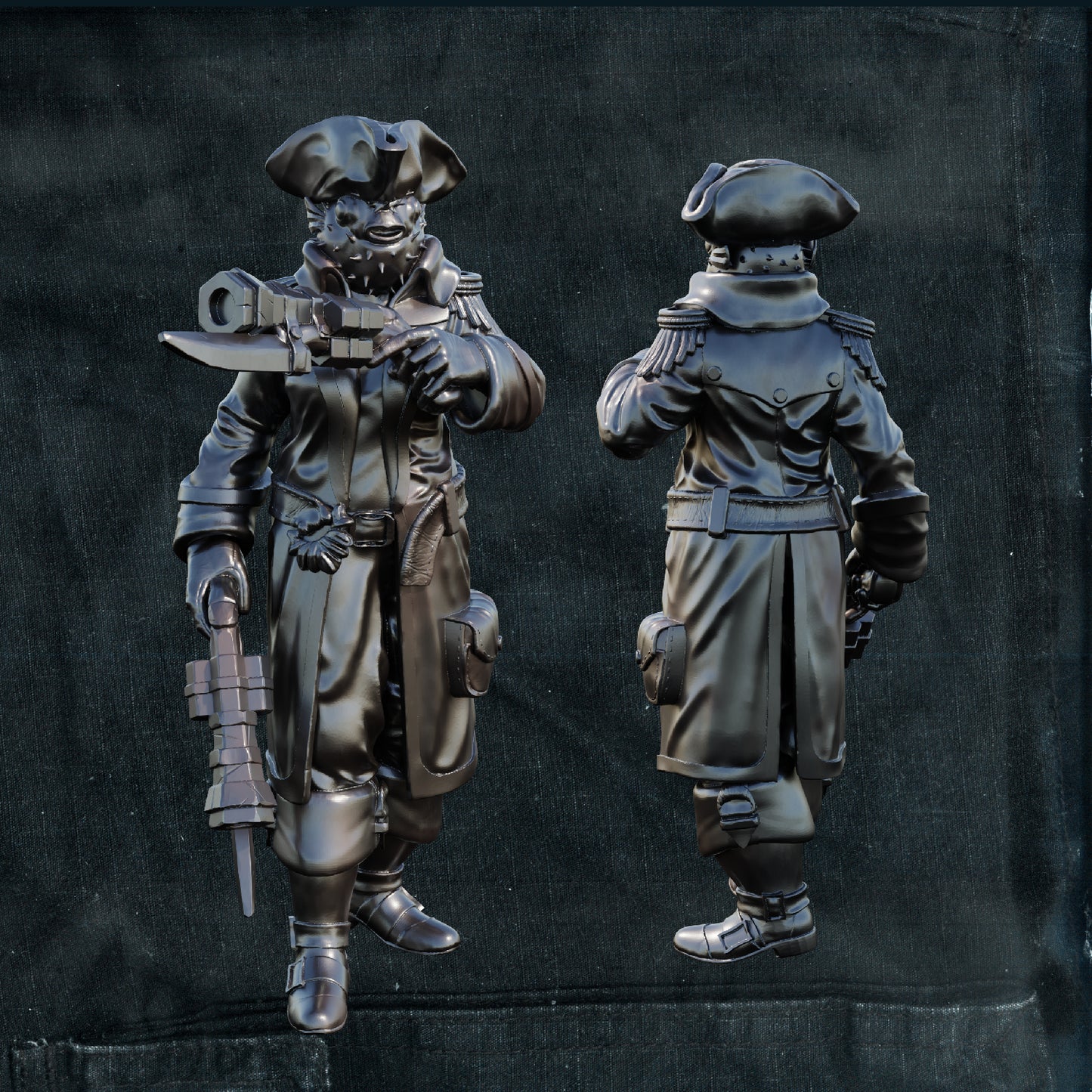 Skadi Studios - Helmsman's Shanties - Floating Francis - DnD/TTRPG Figure/Miniature