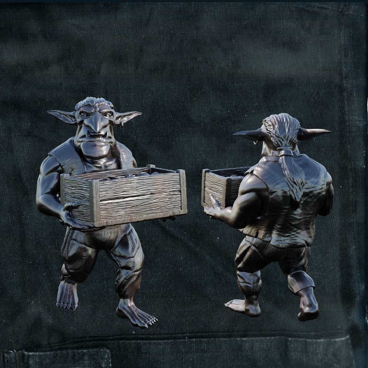Skadi Studios - Helmsman's Shanties - Goblin Worker  - DnD/TTRPG Figure/Miniature