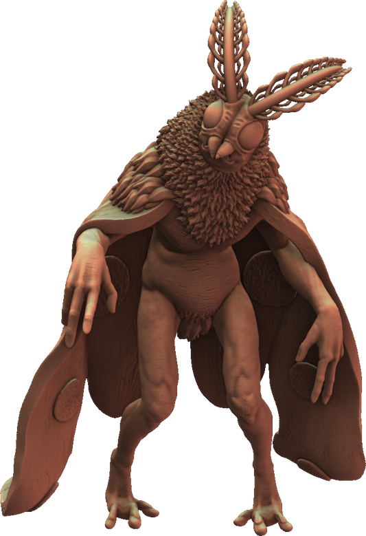Crippled God Foundry - Shadowcurse - Mothman #1 - DnD/TTRPG Figure/Miniature