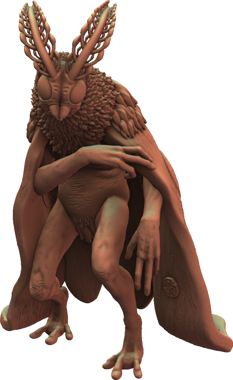 Crippled God Foundry - Shadowcurse - Mothman #2 - DnD/TTRPG Figure/Miniature