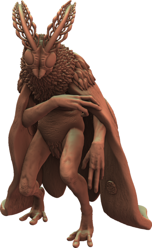 Crippled God Foundry - Shadowcurse - Mothman #2 - DnD/TTRPG Figure/Miniature