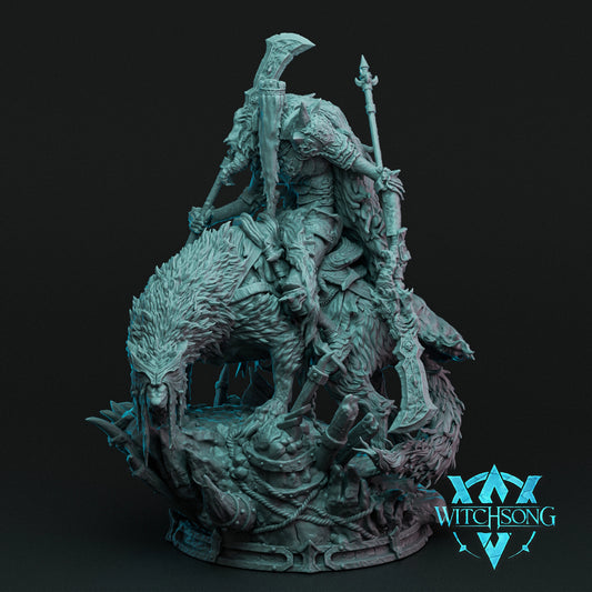 Witchsong Miniatures - Faceless King (Mounted) - Helios3DPrinting