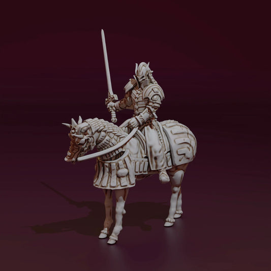 Medusa Miniatures - Vampire Mounted - DnD/TTRPG/Roleplaying/Wargames