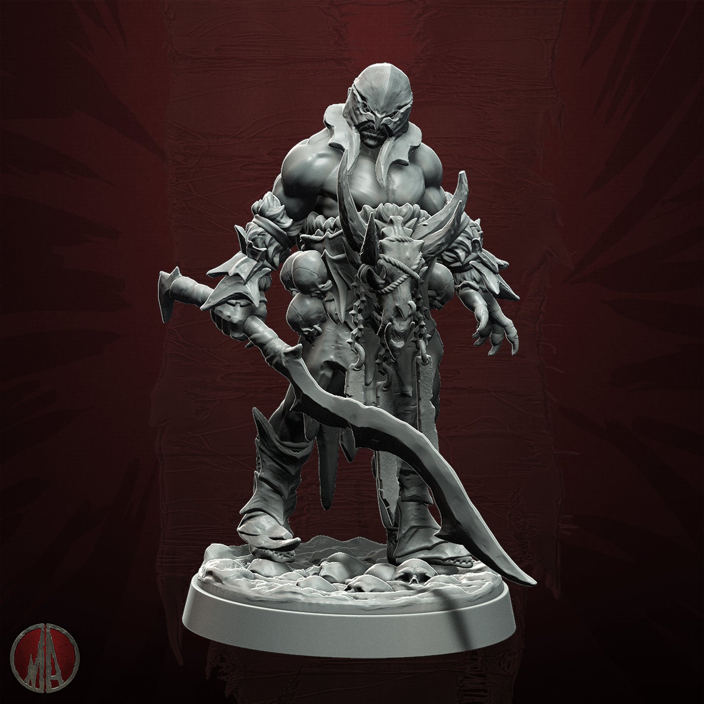 Monolith Arts - Orc Horde - Murgoz #1 - DnD/TTRPG Figure/Miniature