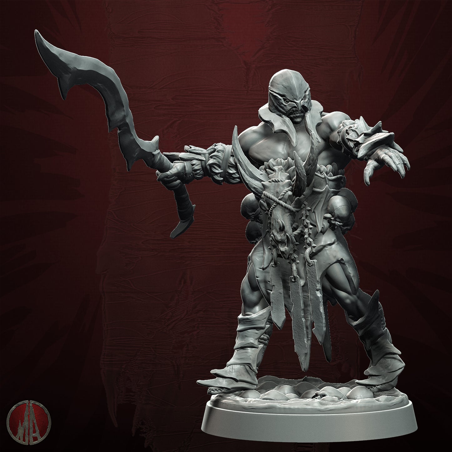 Monolith Arts - Orc Horde - Murgoz #3 - DnD/TTRPG Figure/Miniature