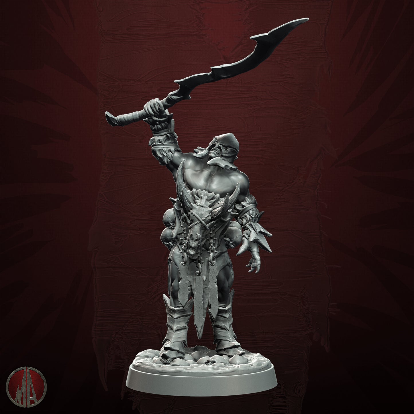 Monolith Arts - Orc Horde - Murgoz #5 - DnD/TTRPG Figure/Miniature