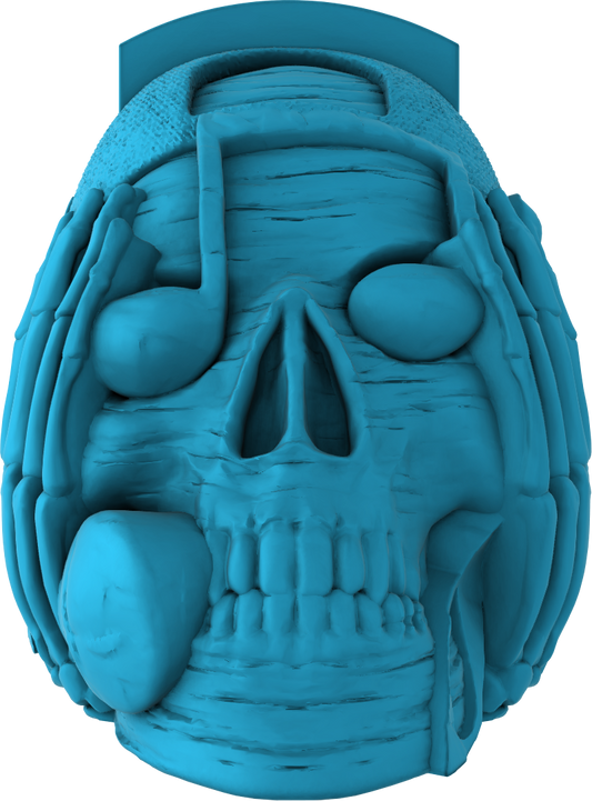 Digital Creative Works - Skull Headphone/Controller Mount - Musical - Prop/Decoration