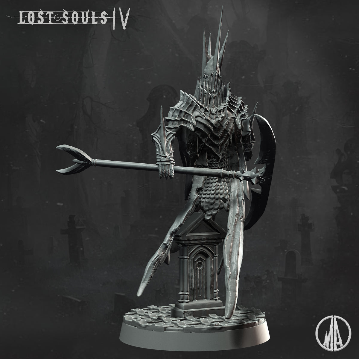 Monolith Arts - Lost Souls IV - Nameless Marauder #2 - DnD/TTRPG Figure/Miniature