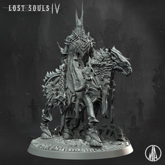 Monolith Arts - Lost Souls IV - Nameless Marauder Rider - DnD/TTRPG Figure/Miniature