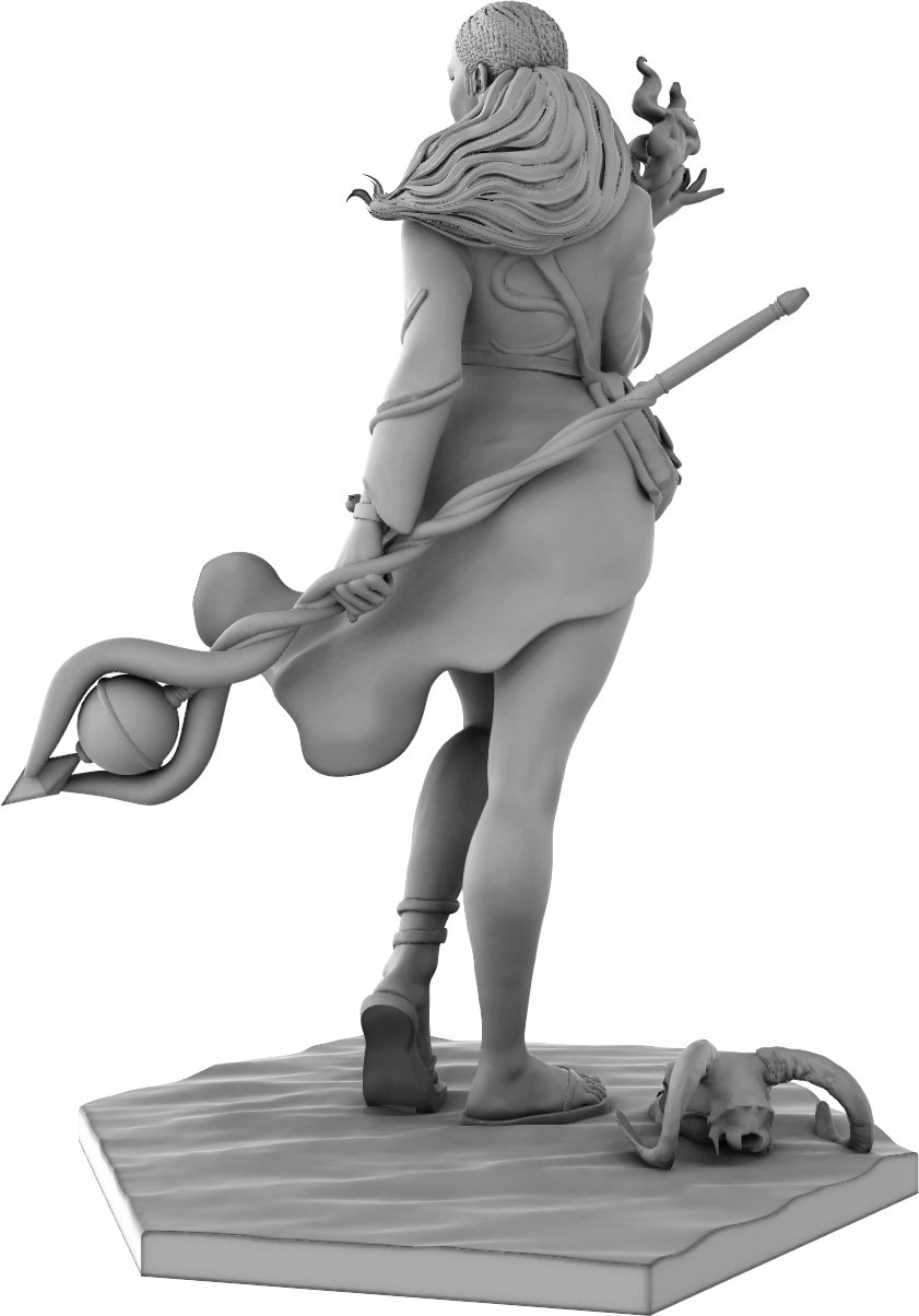 Ounce Art - Invicta Rati - Nanjala - 75/120mm Pin Up/Figure/Model/Diorama