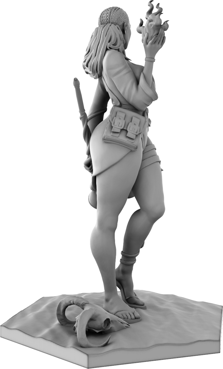 Ounce Art - Invicta Rati - Nanjala - 75/120mm Pin Up/Figure/Model/Diorama