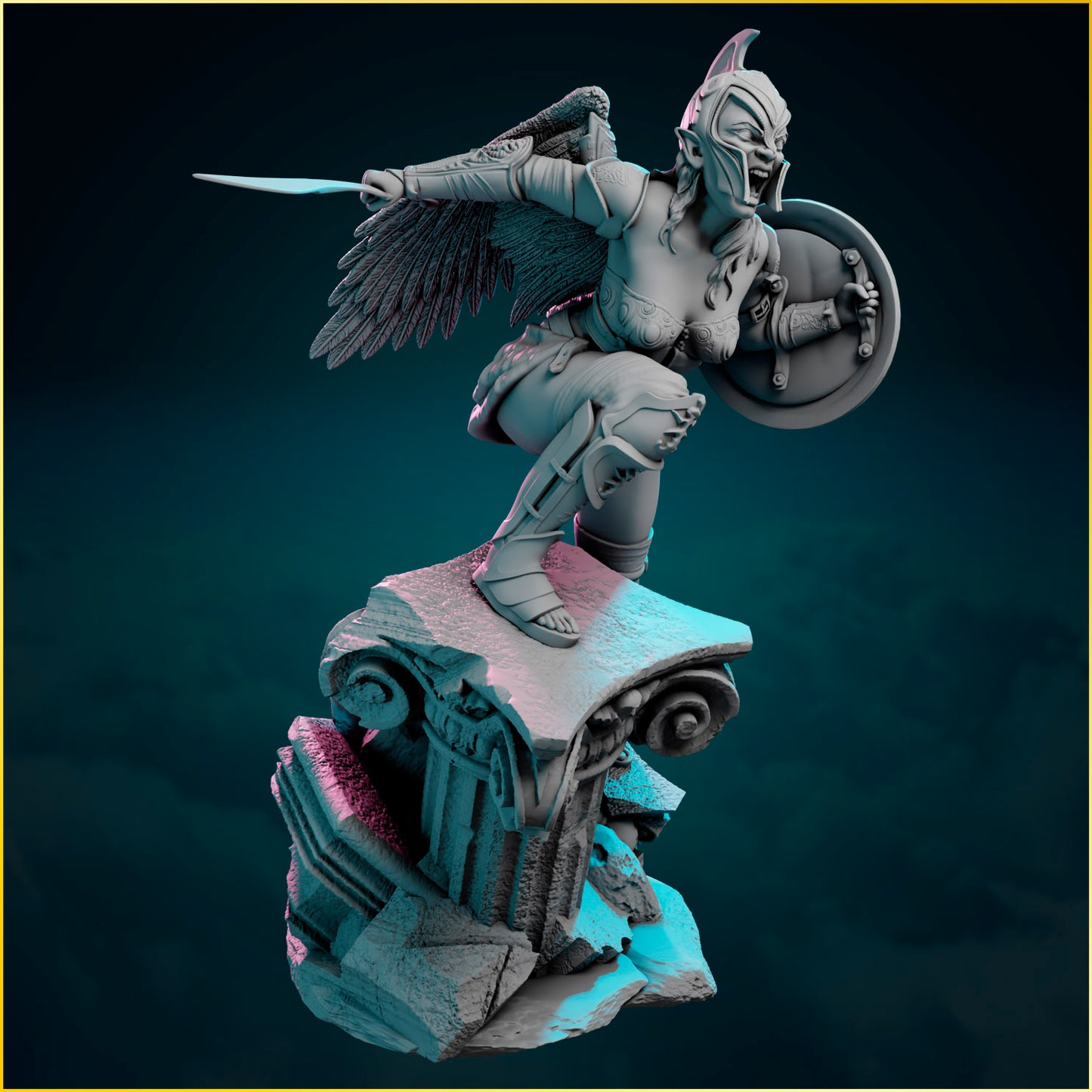 Gilmore Studio - Chaos Ladies #2 - Nazgta - 75/150mm Pin Up/Figure/Model/Diorama