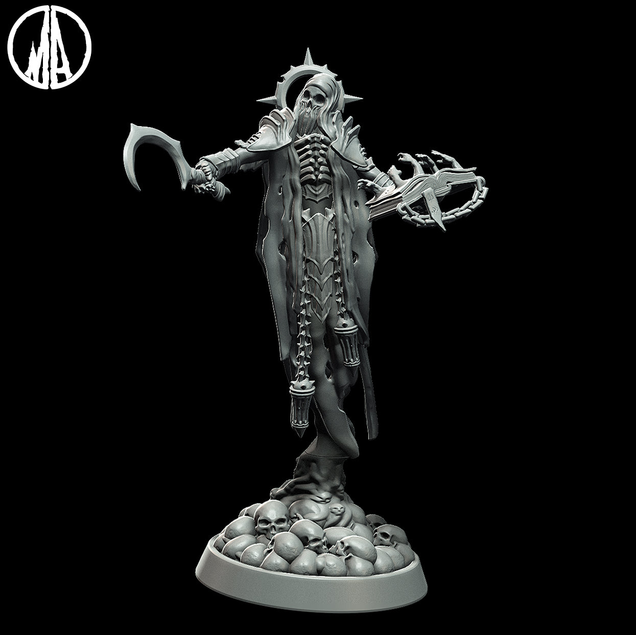 Monolith Arts - Lost Souls - Necromancer - DnD/TTRPG Figure/Miniature