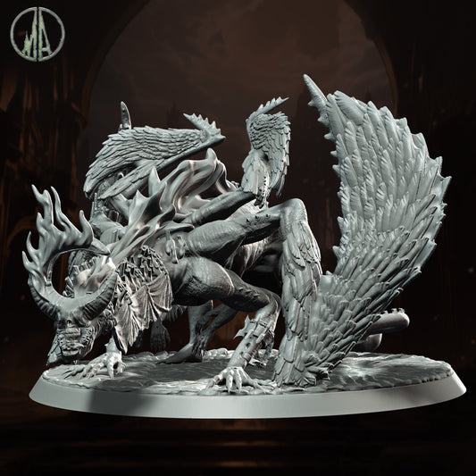 Monolith Arts - Legion of the Damned - Nephalim - DnD/TTRPG Figure/Miniature