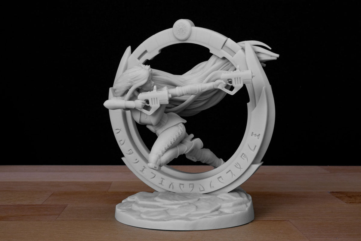 AsymSculpts - Sculpted Sisters: Space Elves - Vaelora #1 - 75mm Pin Up/Figure/Model/Diorama