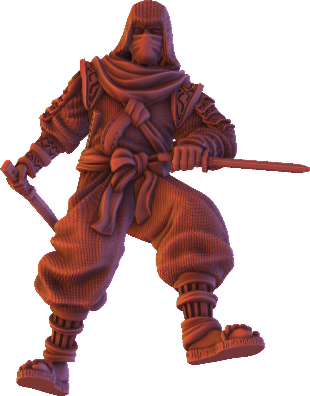 Forged Path - Tokugawa Ronin - Ninja Sword - DnD/Pathfinder/TTRPG Figure