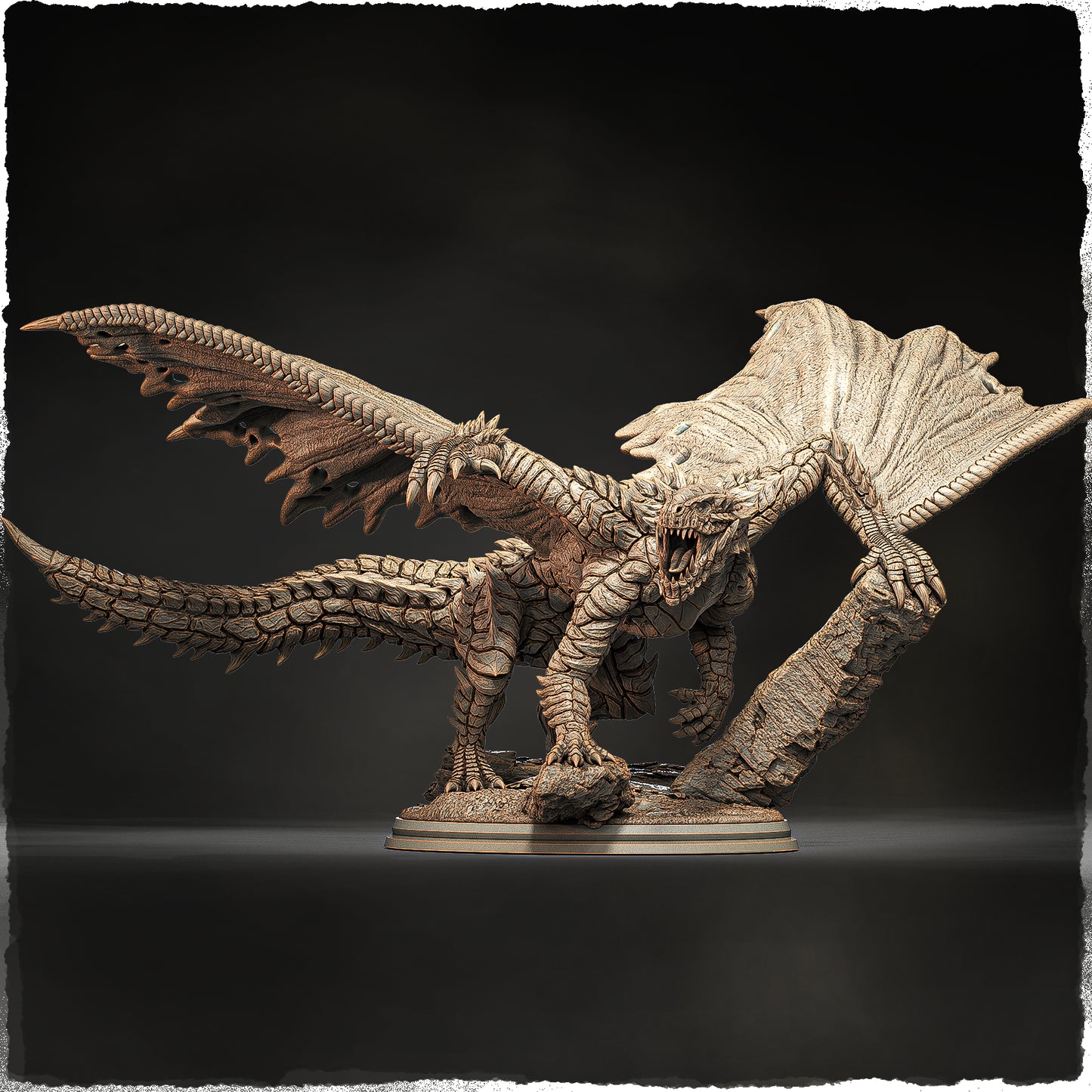 Evox Arts - World Dragons #2 - North American - DnD/TTRPG Figure/Miniature