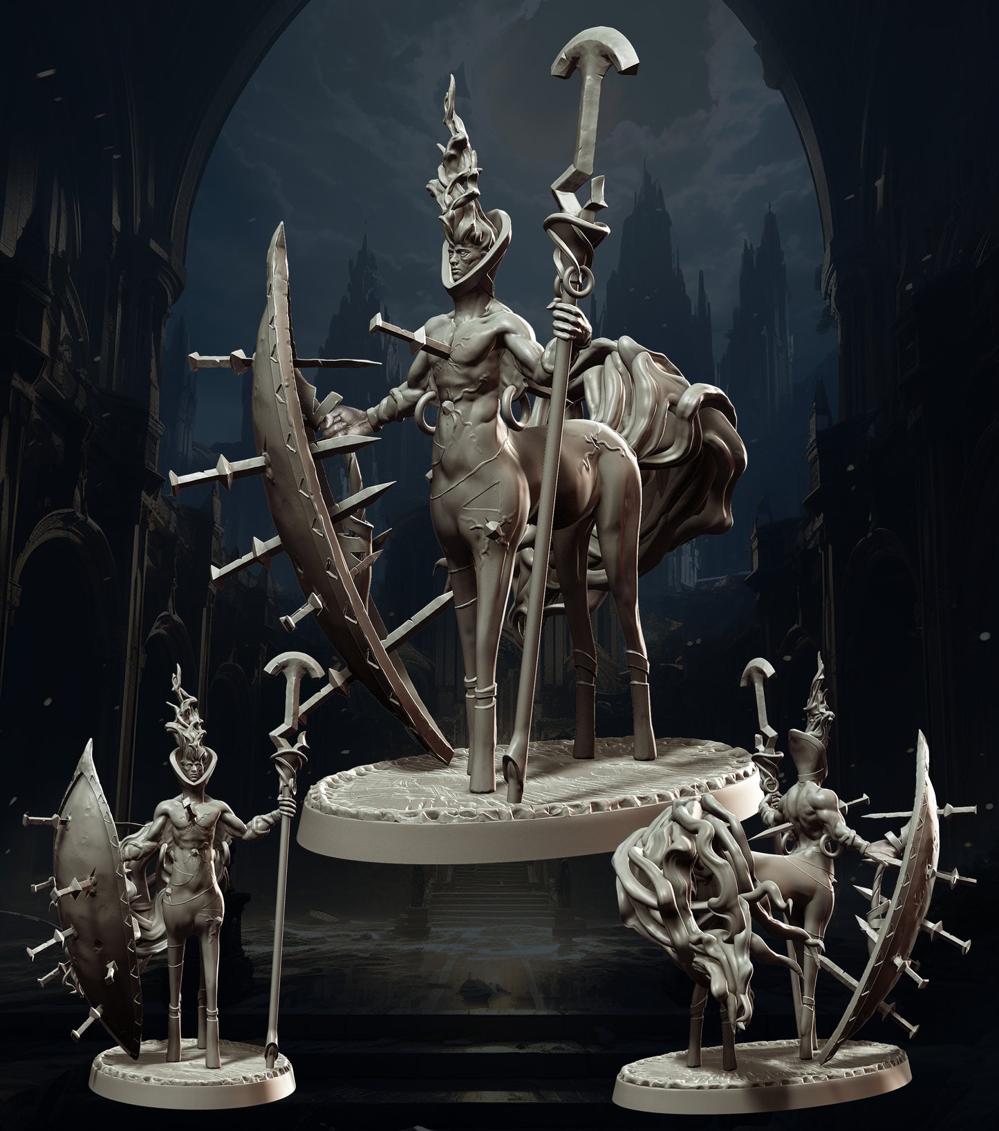 Monolith Arts - Ancient Creators - Nyx - 120mm Pin Up/Figure/Model/Diorama