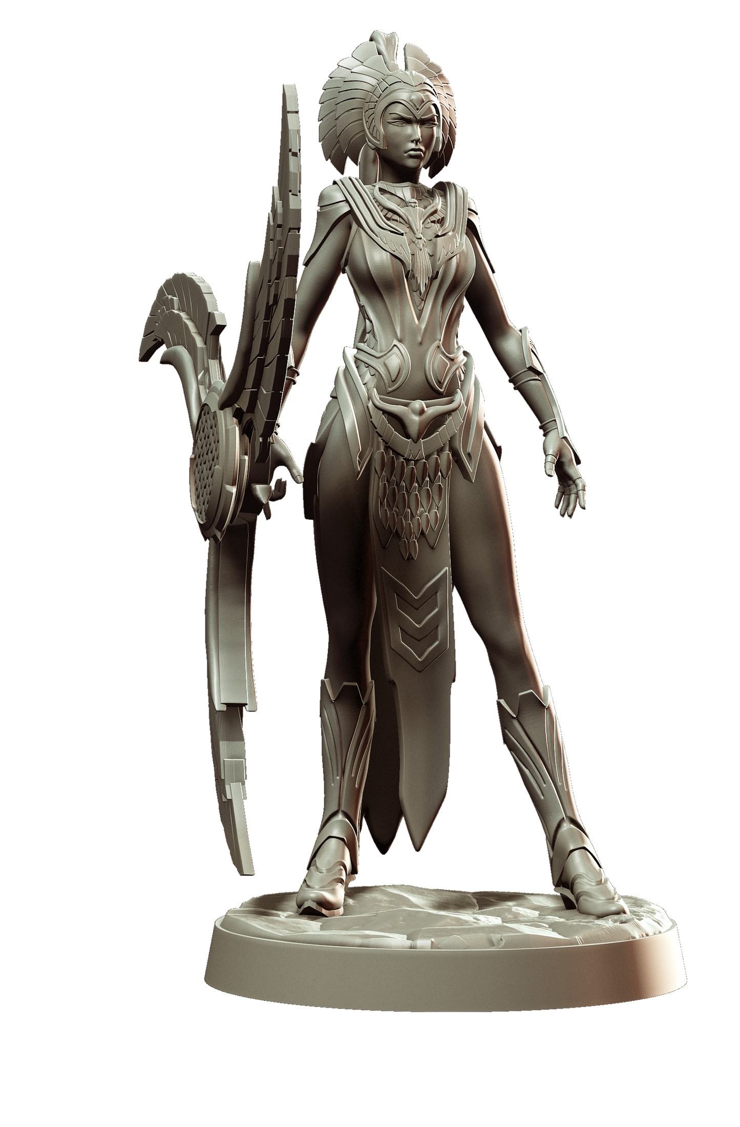 Valkyrie Legend - Seraphina Fireheart - 75mm Pin Up/Figure/Model/Diorama