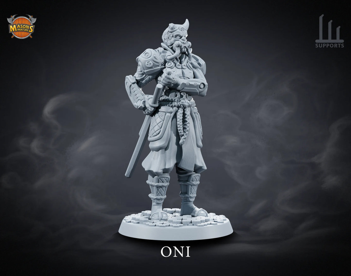 Masons Miniatures - Abyss Dwellers - Oni - DnD/TTRPG Figure/Miniature