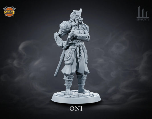 Masons Miniatures - Abyss Dwellers - Oni - DnD/TTRPG Figure/Miniature