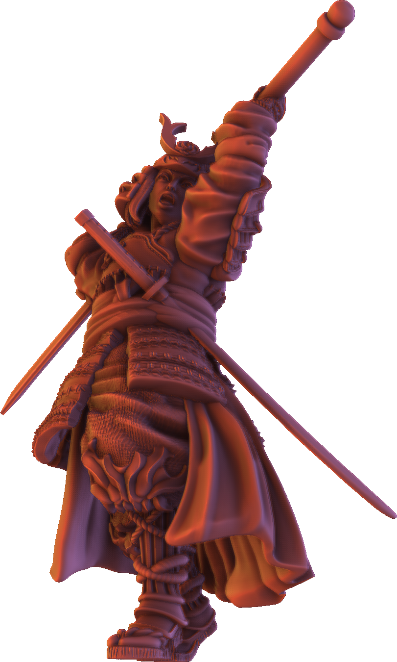 Forged Path - Tokugawa Bushido - Onna Bushi - DnD/Pathfinder/TTRPG Figure