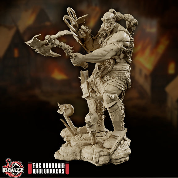 Bemazz Miniatures - Unstoppable Horde - Legionary Orc - DnD/TTRPG Figure/Miniature