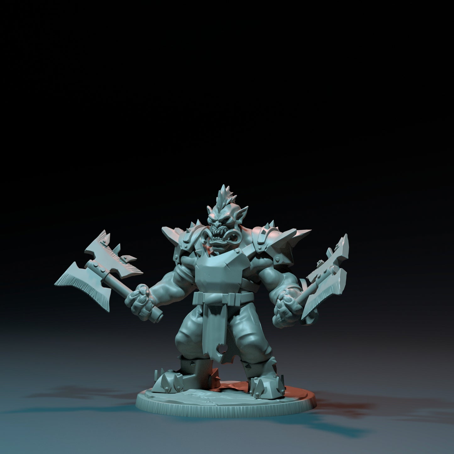 Dinoworld - Orks - Orc #3 - DnD/Pathfinder/TTRPG Figure Miniature