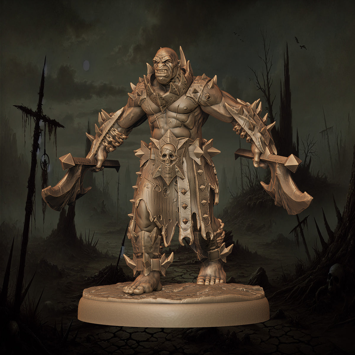 Monolith Arts - Orcs - Berserker #2 - DnD/TTRPG Figure/Miniature