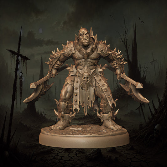 Monolith Arts - Orcs - Berserker #3 - DnD/TTRPG Figure/Miniature