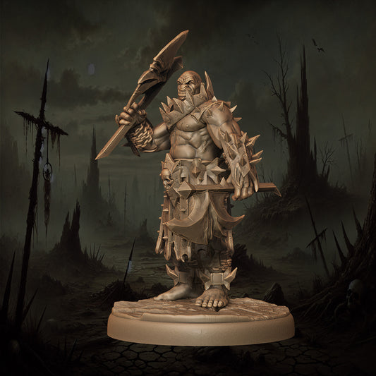 Monolith Arts - Orcs - Berserker #5 - DnD/TTRPG Figure/Miniature