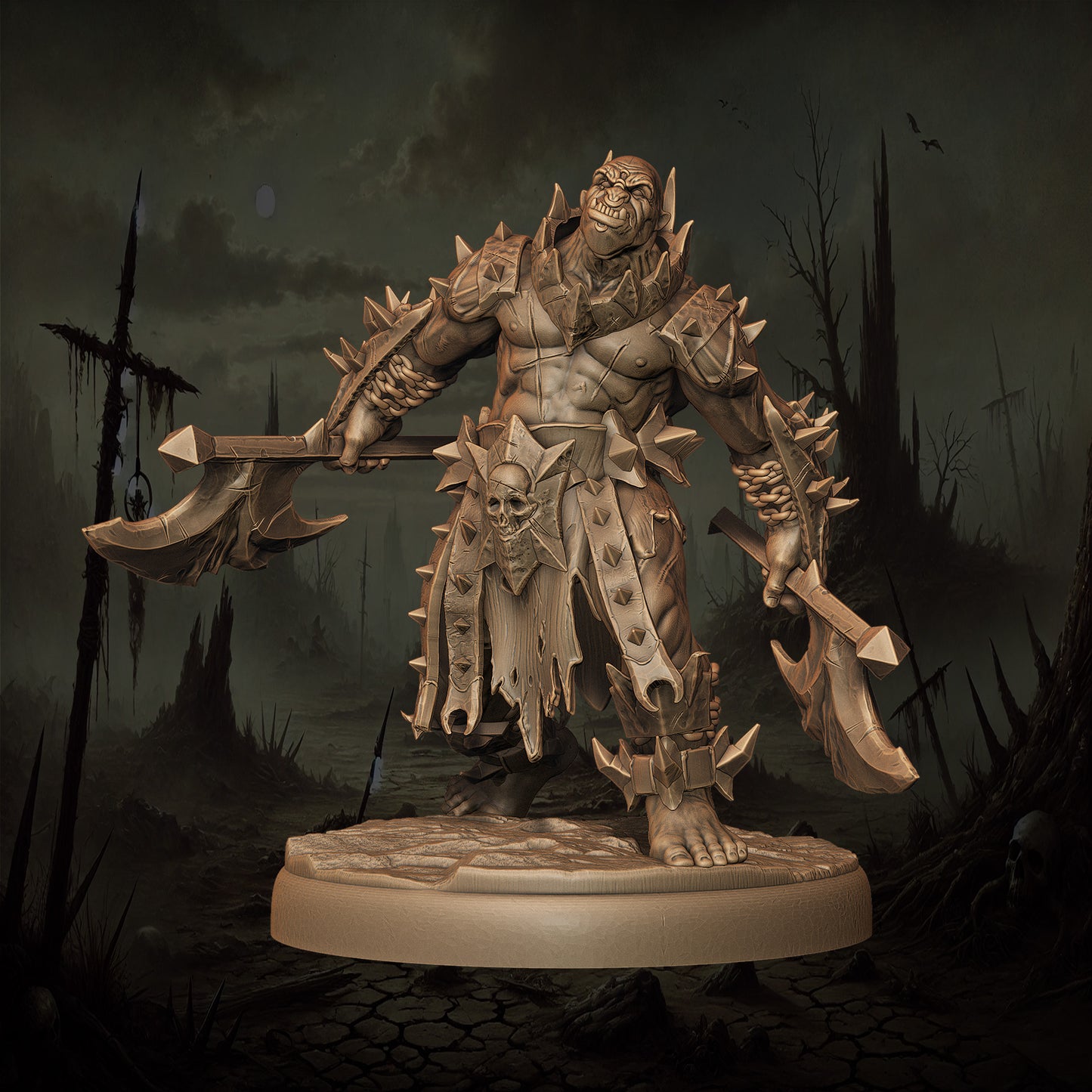 Monolith Arts - Orcs - Berserker #7 - DnD/TTRPG Figure/Miniature
