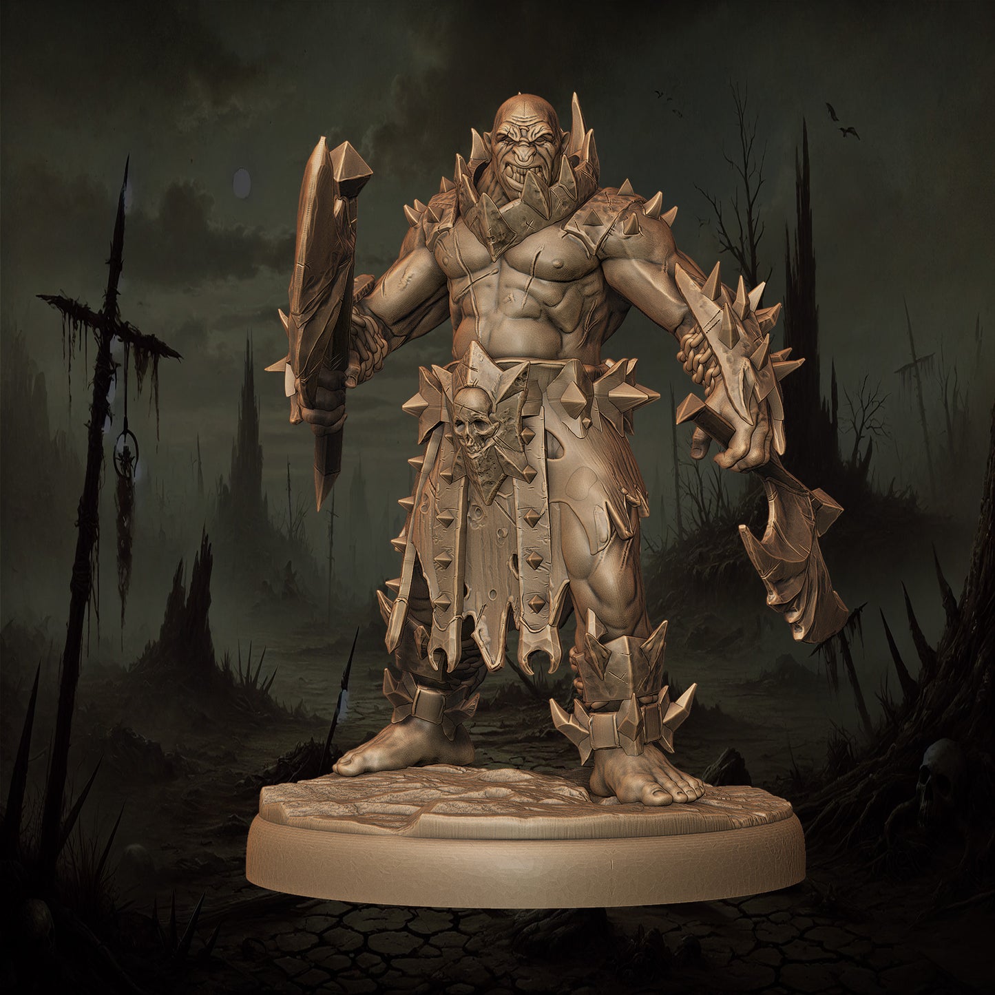 Monolith Arts - Orcs - Berserker #8 - DnD/TTRPG Figure/Miniature