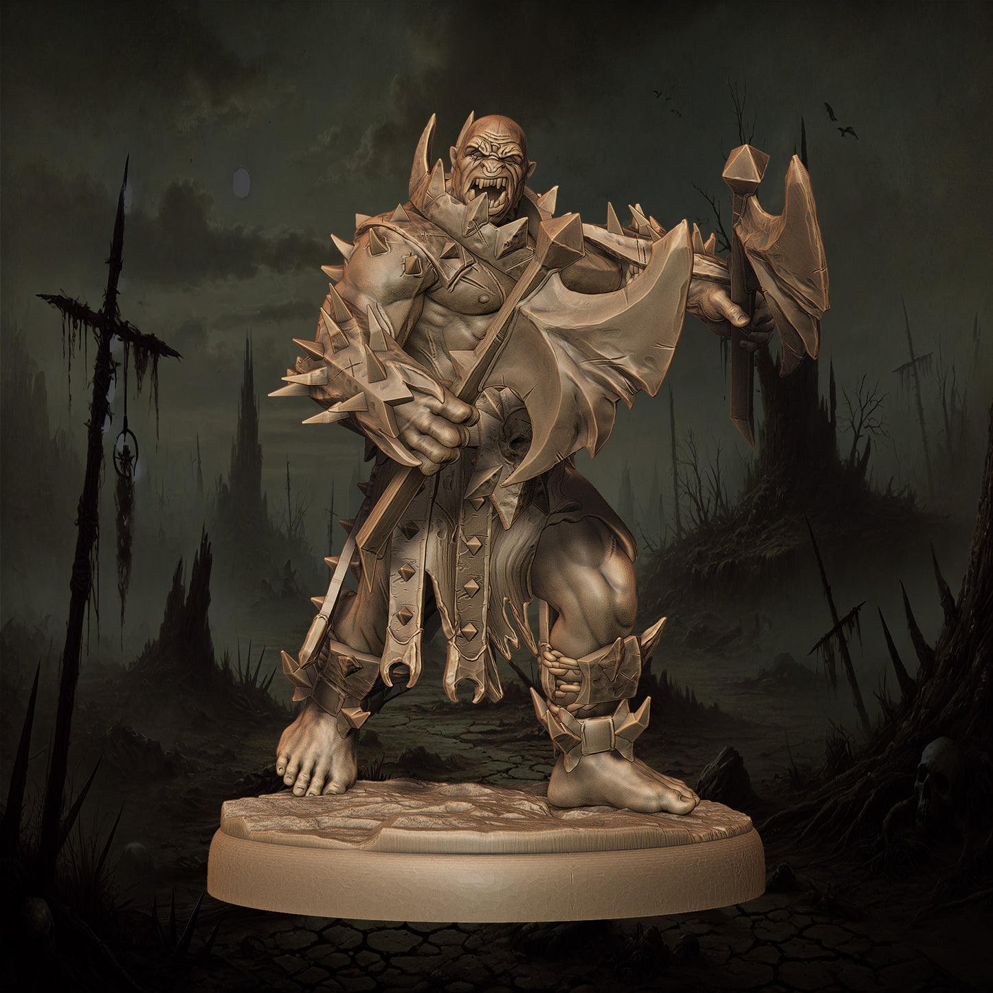 Monolith Arts - Orcs - Berserker #9 - DnD/TTRPG Figure/Miniature