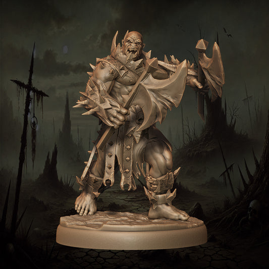 Monolith Arts - Orcs - Berserker #9 - DnD/TTRPG Figure/Miniature